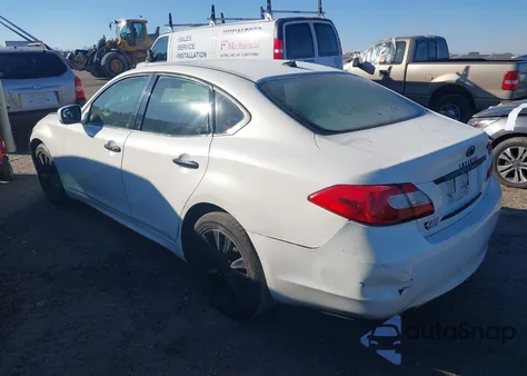2012 Infiniti M37 Base (A7) из США, поврежденный, VIN JN1BY1AP8CM334361